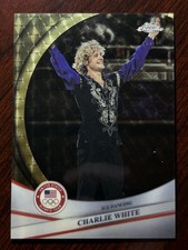 2026 Topps Chrome Winter Olympics Charlie White SUPERFRACTOR Parallel #1/1 SSP