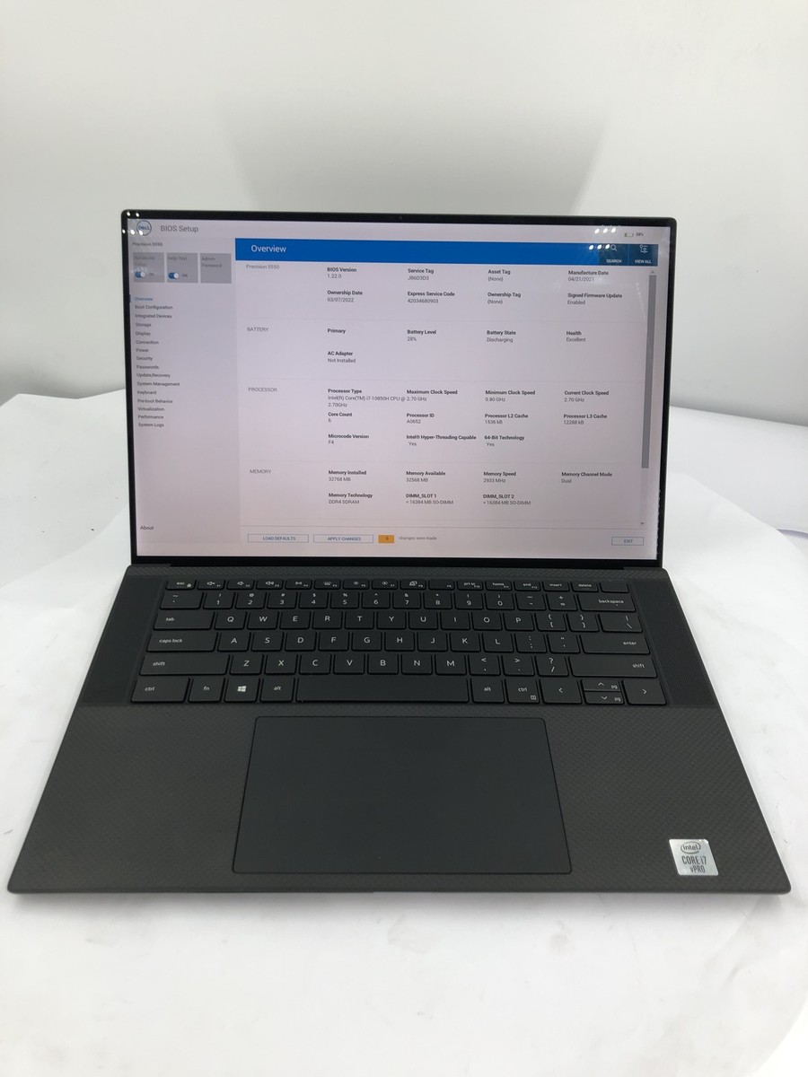 Dell Precision 5550 15.6