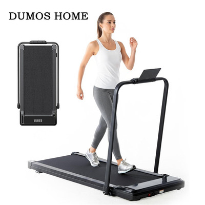 DUMOS HOME 3 in 1 Portable Walking Treadmill with Handle&Remote for Home&Office