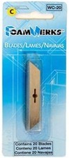 FoamWerks Replacement Blades 20 Pack - Compatible with Various