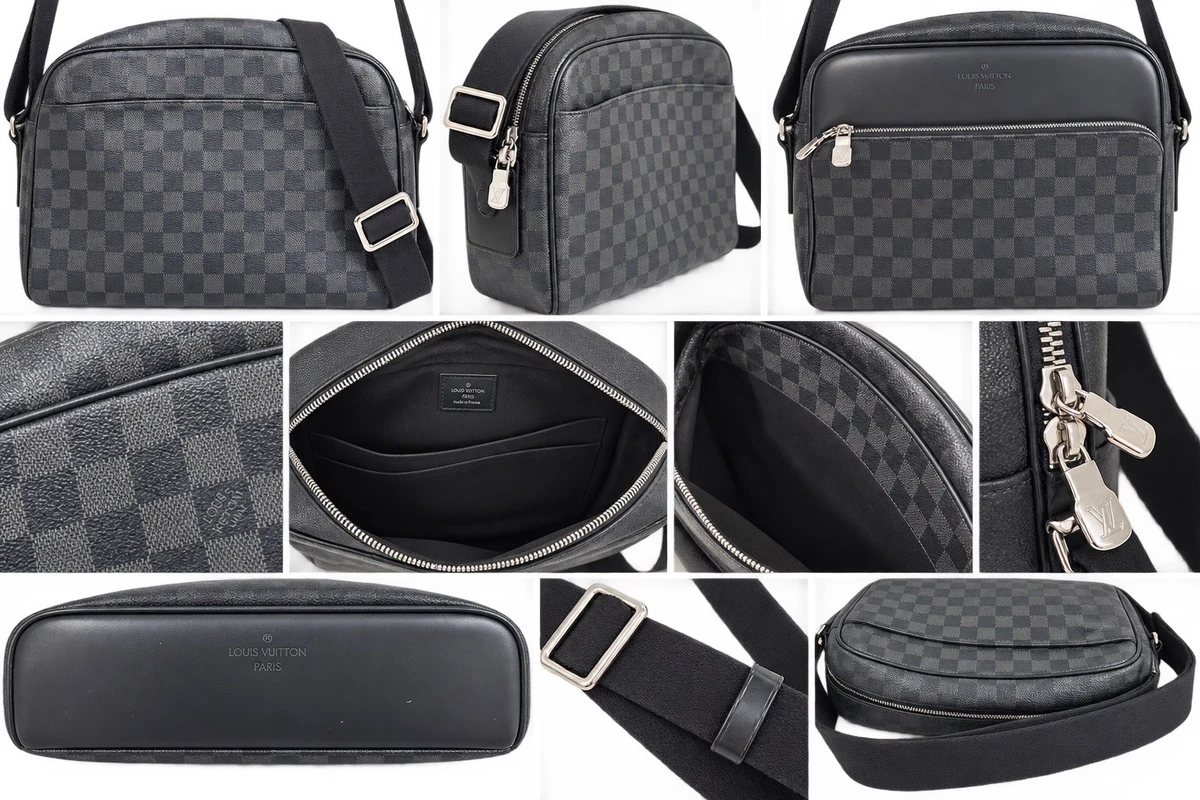 Louis Vuitton Black Messenger Bags for Men for sale | eBay