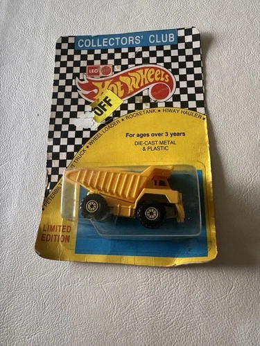 Vintage Hot Wheels Leo Collector’s Club NOS Dump Truck