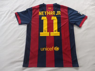 FCバルセロナ NEYMAR JR 11番シャツ Sサイズ Neymar JR #11 FC Barcelona Champions League 2016-2017 Short