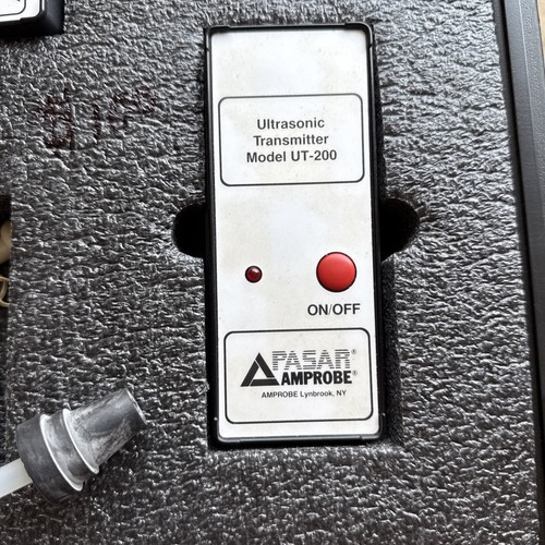 Ultrasonic Leak Detector Pasar ULD 100 Transmitter Ut 200 Amprobe - Picture 2 of 16