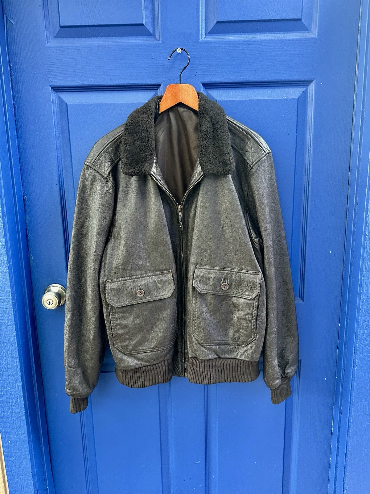 G-1 Leather Flight Jacket - image 13