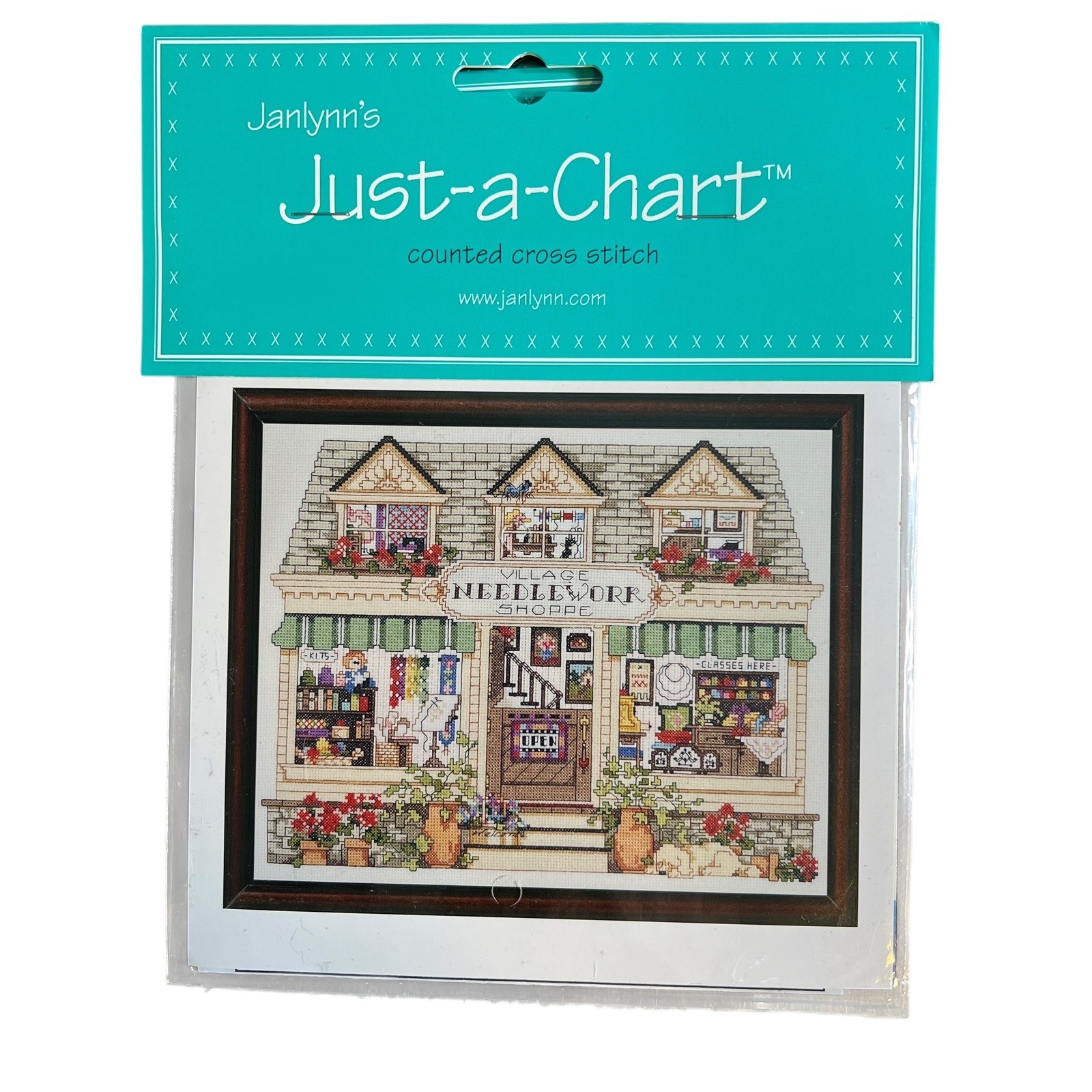 Janlynn Cross Stitch Chart Needlework Shoppe Kooler Design Studio Just-a-Chart