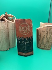 RCA Radiotron UX-201-A Detector Amplifier Tube with Original Box