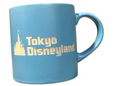 Tokyo Disney Resort 2021 Official Logo Blue Coffee Mug Tokyo Disneyland Japan
