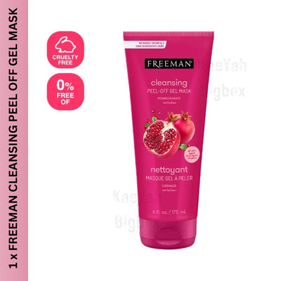 FREEMAN Revitalizing Pomegranate PEEL-OFF GEL MASK - Purify + Refine (1 x 175ml)