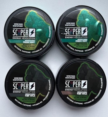 SCOOPER Energy 2x Fresh Mint 2x Iced Cola