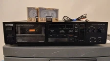 KENWOOD KX-660HX CASSETTE DECK ~ RARE - FULLY FUNCTIONAL w/extras