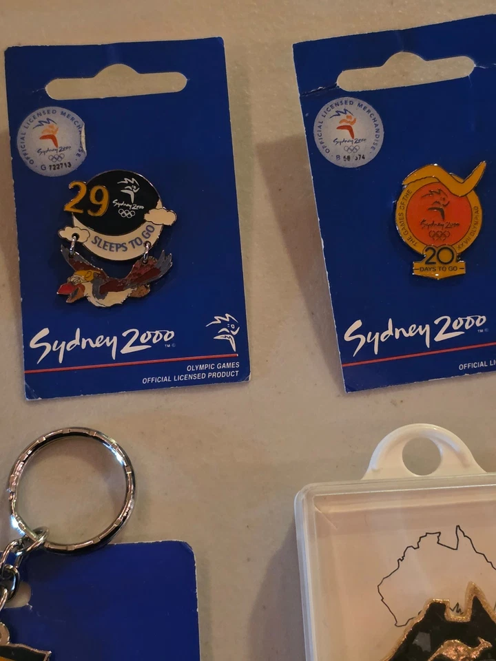 Australia Sydney 2000 Various Olympic Pins & MORE - Opal - Money - RARE LOOK!! - Image 3 of 4