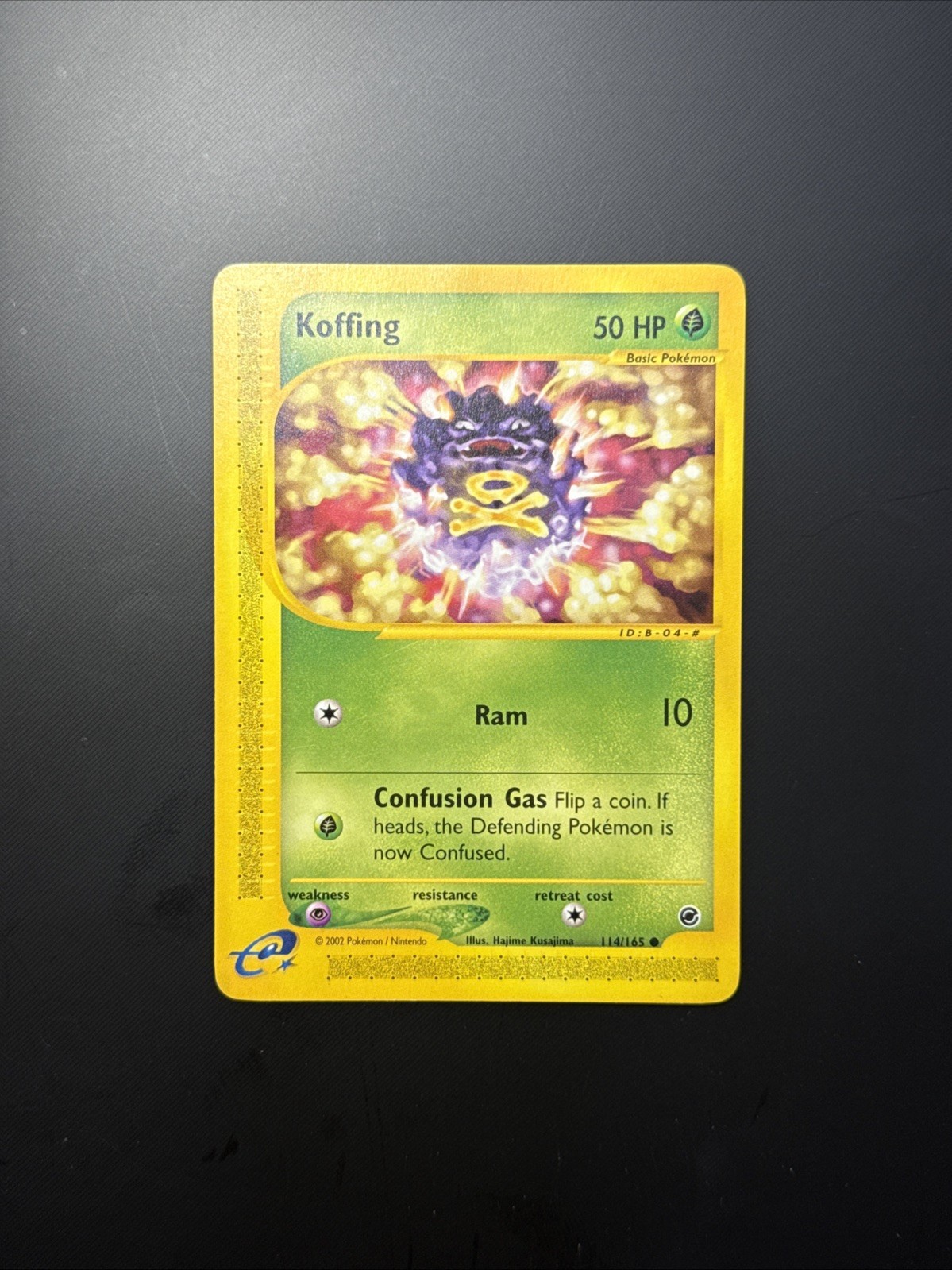 Koffing 114/165 Expedition Base Set Regular