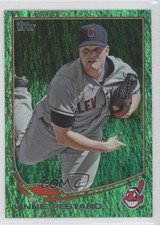 2013 Topps Emerald Foil Vinnie Pestano #426 0a1