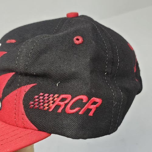 Vintage Dale Earnhardt Intimidator Sharktooth Red Flames Hat 1990s Snapback - Picture 3 of 8