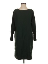 Uniqlo Women Green Casual Dress S
