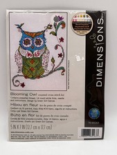 Dimensions Cross Stitch Kit Blooming Owl *NEW...