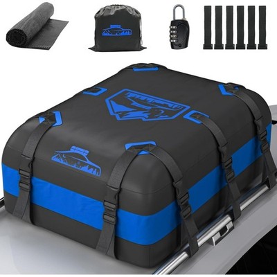 Dachbox Auto Dachgepäckbox faltbar 20cuft  Träger Tasche blau