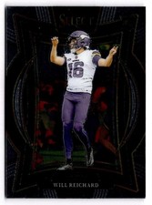 2024 Panini Select - Concourse Will Reichard Rookie Card #21 Vikings . rookie card picture