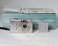 Canon PowerShot SD450 Digital Alpha 5.0MP Silver Point and Shoot Digital Camera