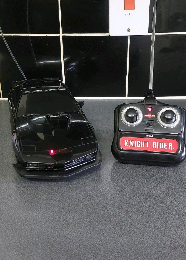 Hitari Rare Vintage Knight Rider Kitt Remote Control Car 1:15 Scale. No Box