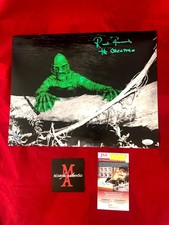 Ricou Browning autographed signed 11x14 photo Gill-man The Creature JSA COA