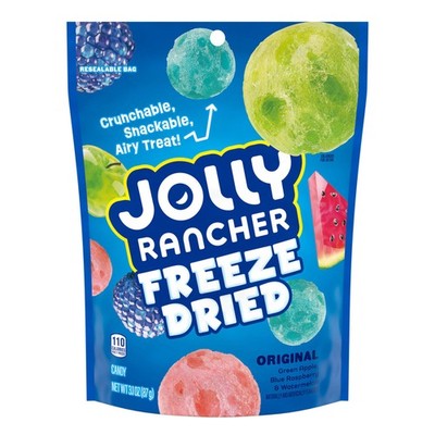 4x Bags Jolly Rancher Freeze Dried Original Assorted Flavor Candy | 3.1oz