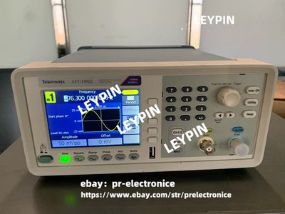 1PCS Tektronix AFG1062 60 MHz, 2 Ch, 300 MS/s, Arbitrary/Function Generator #￥#p