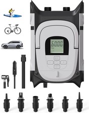 Paddle Board Pump Electric with Auto-Off Function Dual Motor for Inflatable SUP