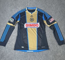 Adidas Philadelphia Union Soccer Football Jersey MLS  Mens L Long Sleeve