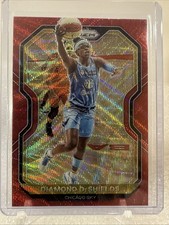 2021 Panini Prizm WNBA - RED WAVE #72 Diamond Deshields - Chicago Sky