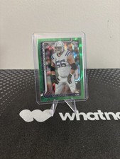 Topps Chrome Football 2025 Quenton Nelson #144 - TRUE Green Refractor /99