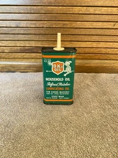 Vintage OKs Oiler Tin Household Oil 4 oz Handy Knight Sewing Machine