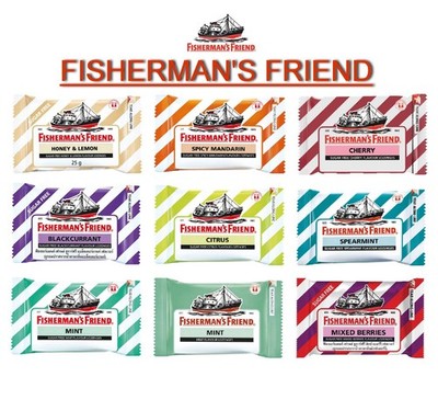 9x fisherman's friend Multi Pack Variety 25 g (9 packs total)