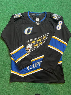 Washington Capitals Authentic Pro Ovechkin Screaming Eagles Men's Jersey Size 52