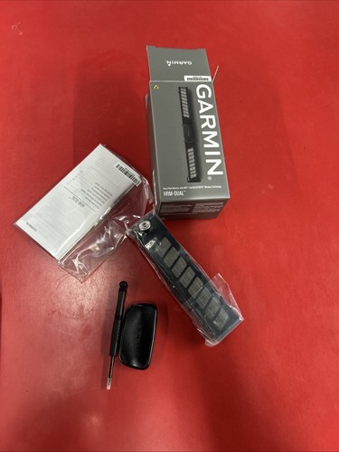 Garmin HRM-Dual Heart Rate Monitor Fitness Adjustable ANT+ Bluetooth Connect