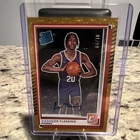 Panini 2025-26 Donruss Rated Rookie Rasheer Fleming #18 GOLD AUTO 4/10