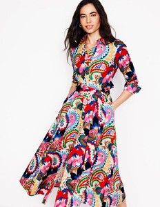 amy cotton midi shirt dress Boden Color:Lapiz Blue Kibbe: Soft Natural Ultimate Soft Silk Wraps Wilma dress Round neck
