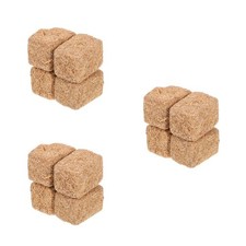 3 Count Strohballen Klein Zur Dekoration Mini-Herbstdekoration Herbst-Wohndeko