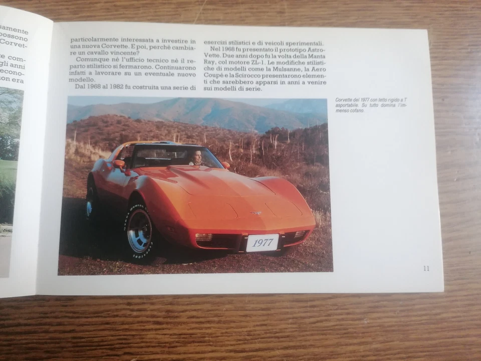chevrolet corvette zr1 libretto libro manuale uso e manutenzione book owners - Immagine 2 di 4