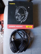 NUBWO U3 3.5mm Gaming Headset for PC, PS4, PS5, Laptop, Xbox One, Mac, iPad, NS