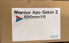 Mamiya Sekor Apo Z 500mm f/6 Objektiv RZ67 Pro II IID neuwertig