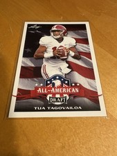 Tua Tagovailoa 2020 Leaf All-American Draft RC #62