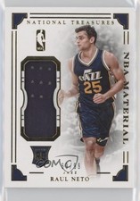 2015-16 Panini National Treasures NBA Rookie Material 69/99 Raul Neto #20 0c6