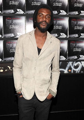 Gary Clark Jr Attends John Varvatos Bowery NYC 5th Anniversary Apr- Old Photo 3