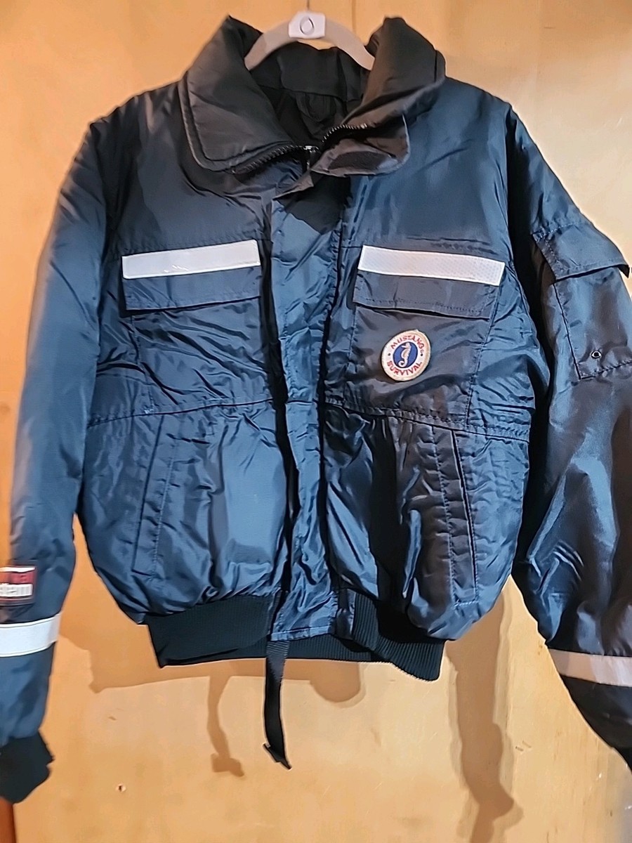 Mustang Survival Mens Blue Flotation Jacket MJ6214 Rescue Adult