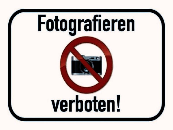 Holzschild 30X40 Cm Fotografieren Verboten Deko Geschenk Holz Schild-image