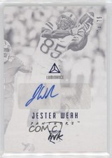 2018 Panini Luminance Rookie Ink Blue 74/75 Jester Weah #RI-JEW Auto 7xy