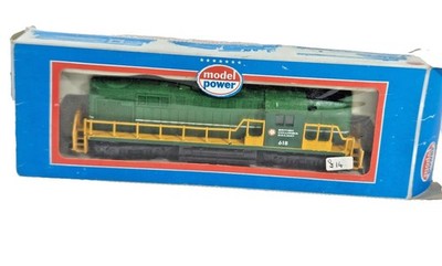 Model Power HO British Columbia Railway ALCO RS11 Diesellok 618 Runner OVP