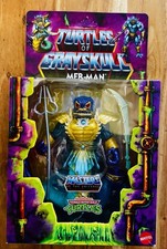 Mer-Man Turtles of Grayskull MOTU X Origins TMNT Mattel 2023 MISB NEW
